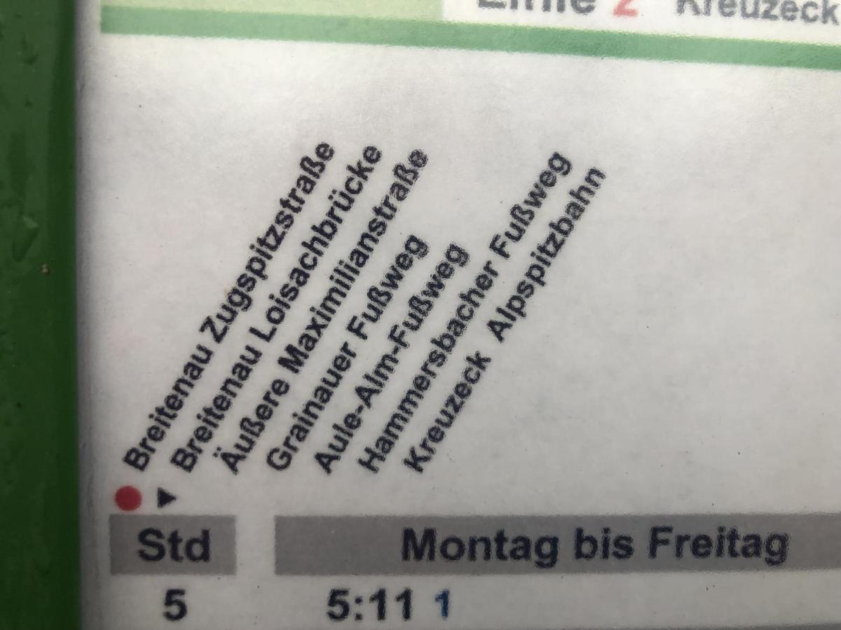 Ferienwohnung Anette Garmisch-Partenkirchen Buitenkant foto